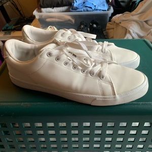H&M white synthetic casual shoe sz 10
